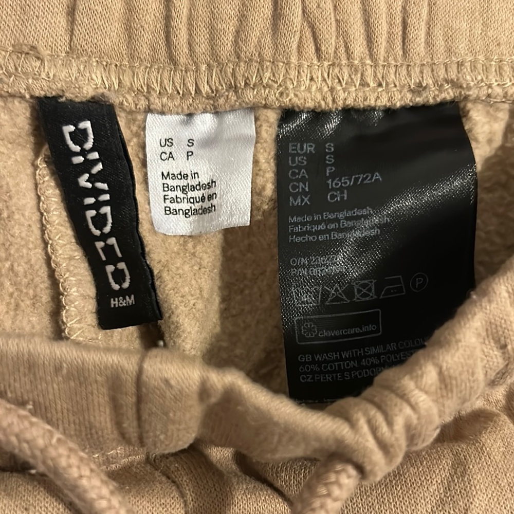 H&M CARGO SWEATPANTS